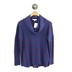 Eri + Ali Striped Waffle Knit Top #196-125